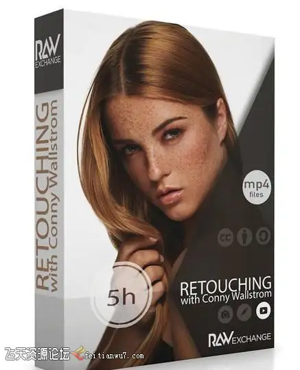 Rawexchange与润色师Conny Wallstrom一起杂志人像精修润饰教程